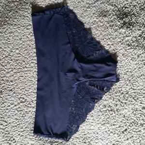 NWOT Aerie Seamless Floral Scallop Lace Back No Show Cheeky Panty